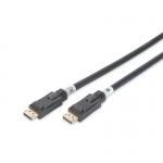 Câble DisplayPort amplifié Mâle Mâle 10m Noir Connectland
