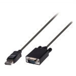 Câble DisplayPort vers VGA 2m Noir