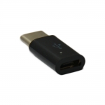Adaptateur USB type c mâle vers micro usb femelle  Noir