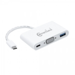 Adaptateur USB Type-C vers VGA, USB v3.0 Type-A, USB Type-C Connectland