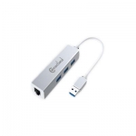 AD-USB3-TO-RJ45-GIGA+3 x HUB-ALU