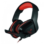 Casque de jeu ARVAK Noir/Rouge Berserker Gaming