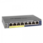 Switch PoE configurable ProSAFE Plus 8 ports 10/100/1000 RJ45 dont 4 PoE GS108PE Netgear