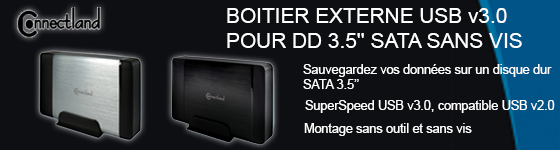 Boitier USB 3 sans vis